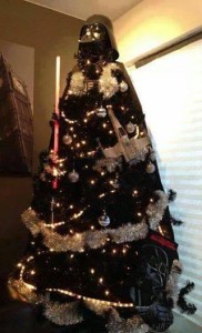 Vader xmas tree