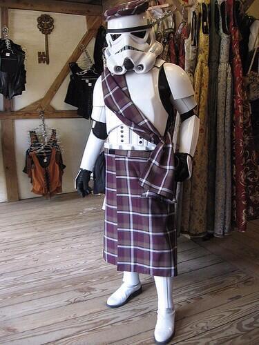 Madmar - stormtrooper in a kilt