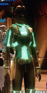 Terg - luminscent armor