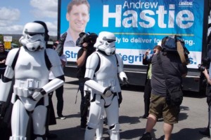 Stormtroopers at Canning bi-election